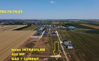 Teren comunei Berceni cu utilitati - Poză 1