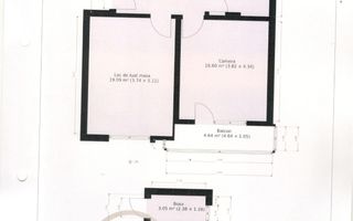 Ap 2 camere, transformat in 3, et 1, cu gradina, Sagului - Poză 25