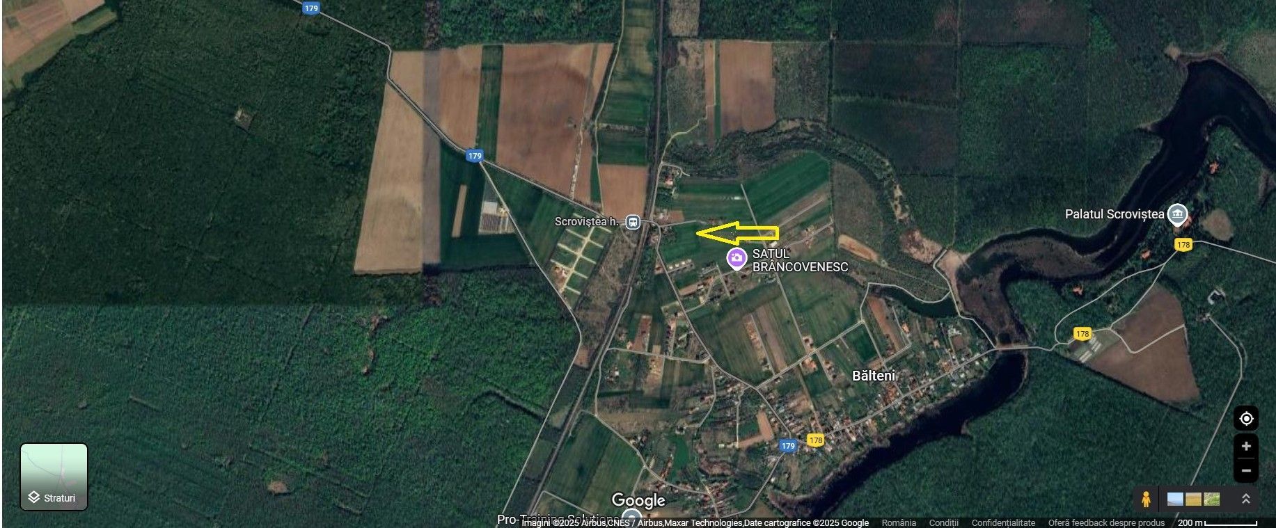 Teren intravilan de vanzare in Balteni | Intravilan | Padurea Scrovistea - Poză 2