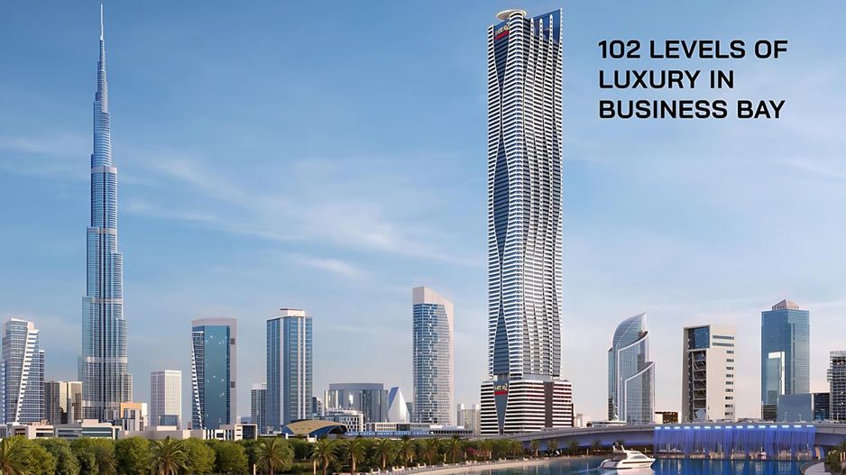 Luxurious Residential Tower in Business Bay, Dubai - Poză 2