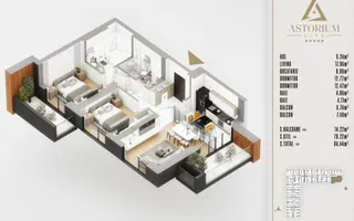 AP. 3CAM. DECOMANDAT- COMPLEX UPPER PREMIUM / ASTORIUM LIFE! - Poză 13
