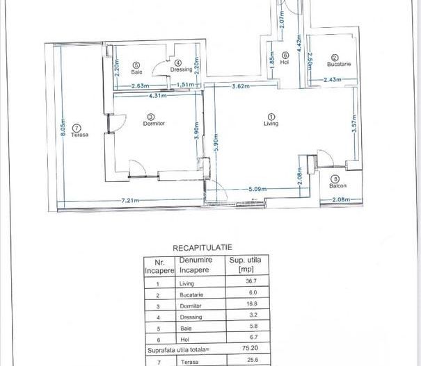 Apartament 2 camere 75mp | Aviatorilor - Kiseleff | Terasa 25mp | Bloc 2022 - Poză 7
