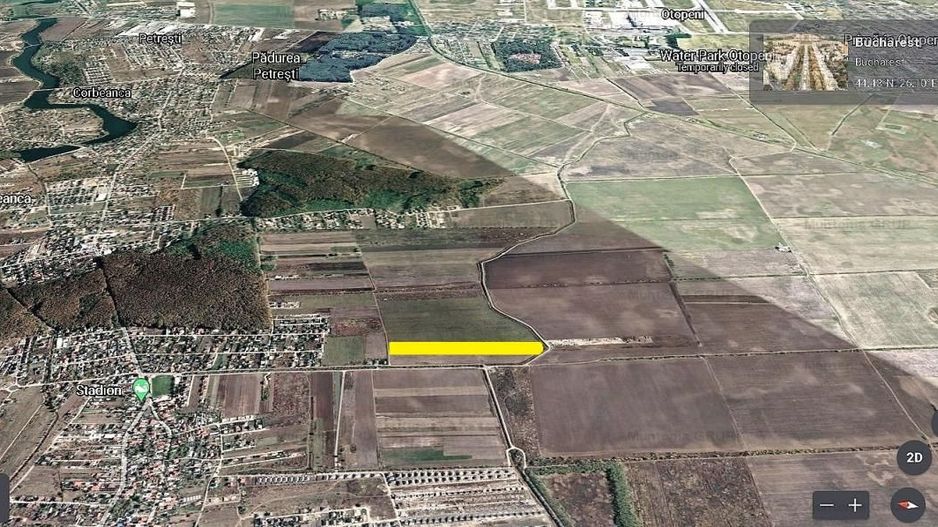 CORBEANCA , in zona Rezidentiala, 28.800 mp. teren intravilan - Poză 1