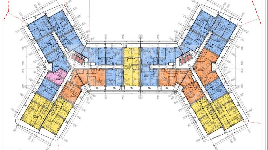 Vânzare, apartament 2 dormitoare, vedere spre lac, One Lake District - Schiță 8