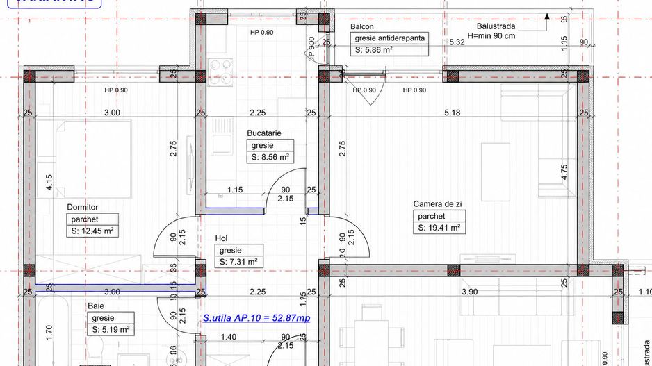COMISION 0%|Apartament 2 camere | 53,87 mp | Giroc | Parcare Inclusa - Poză 9