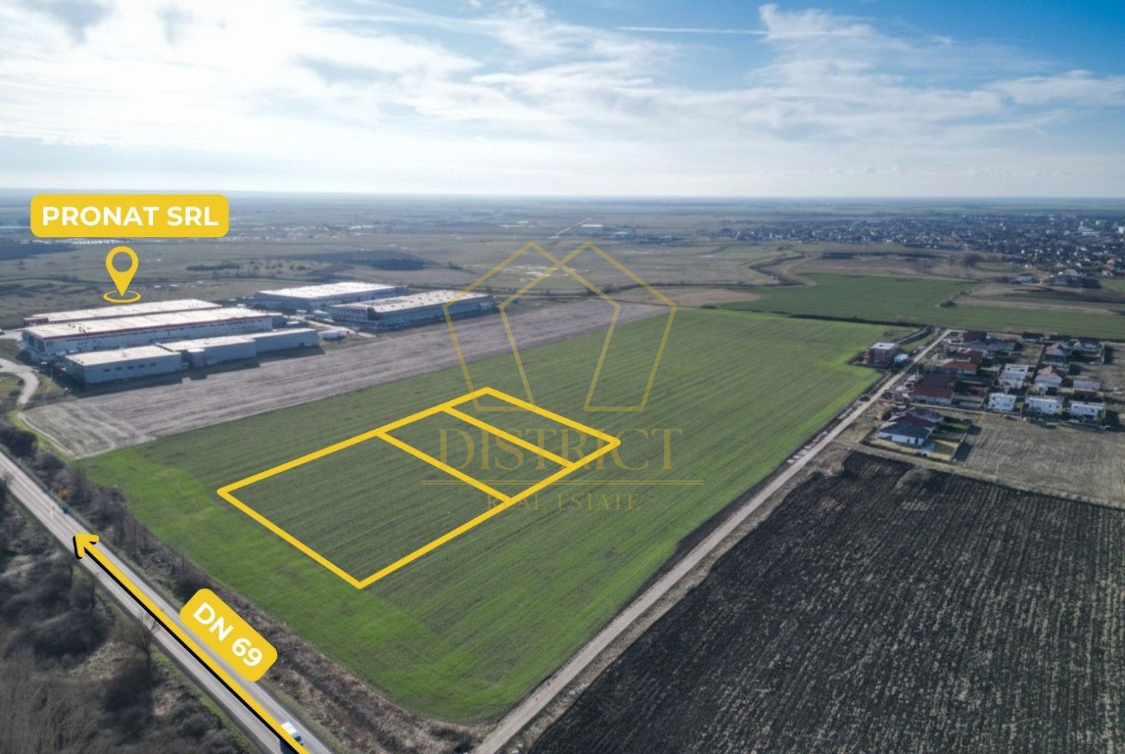 COM 0% Parcele de teren intravilan industrial | Sanandrei - Poză 3