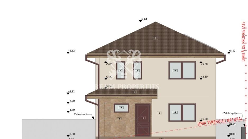 Casa individuala de vanzare, 4 camere, 3 bai, teren 450 mp, Sannicoara - Poză 4