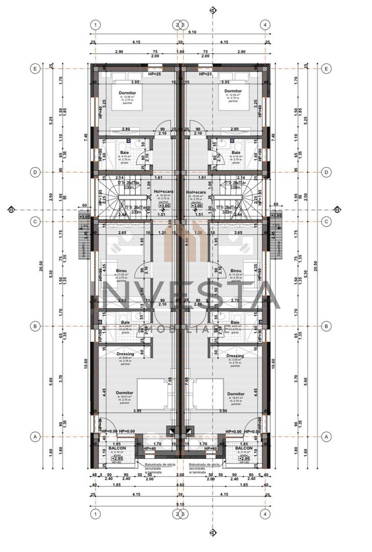 Duplex cu rooftop panoramic, garaj și curte proprie – cartier Voronet - Poză 18