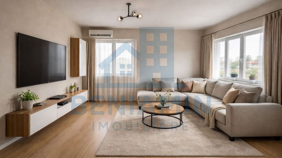 Casa la cheie-Living-2 Dormitoare-Baie-Gaze-Curent-Apa-320mp teren - Poză 2