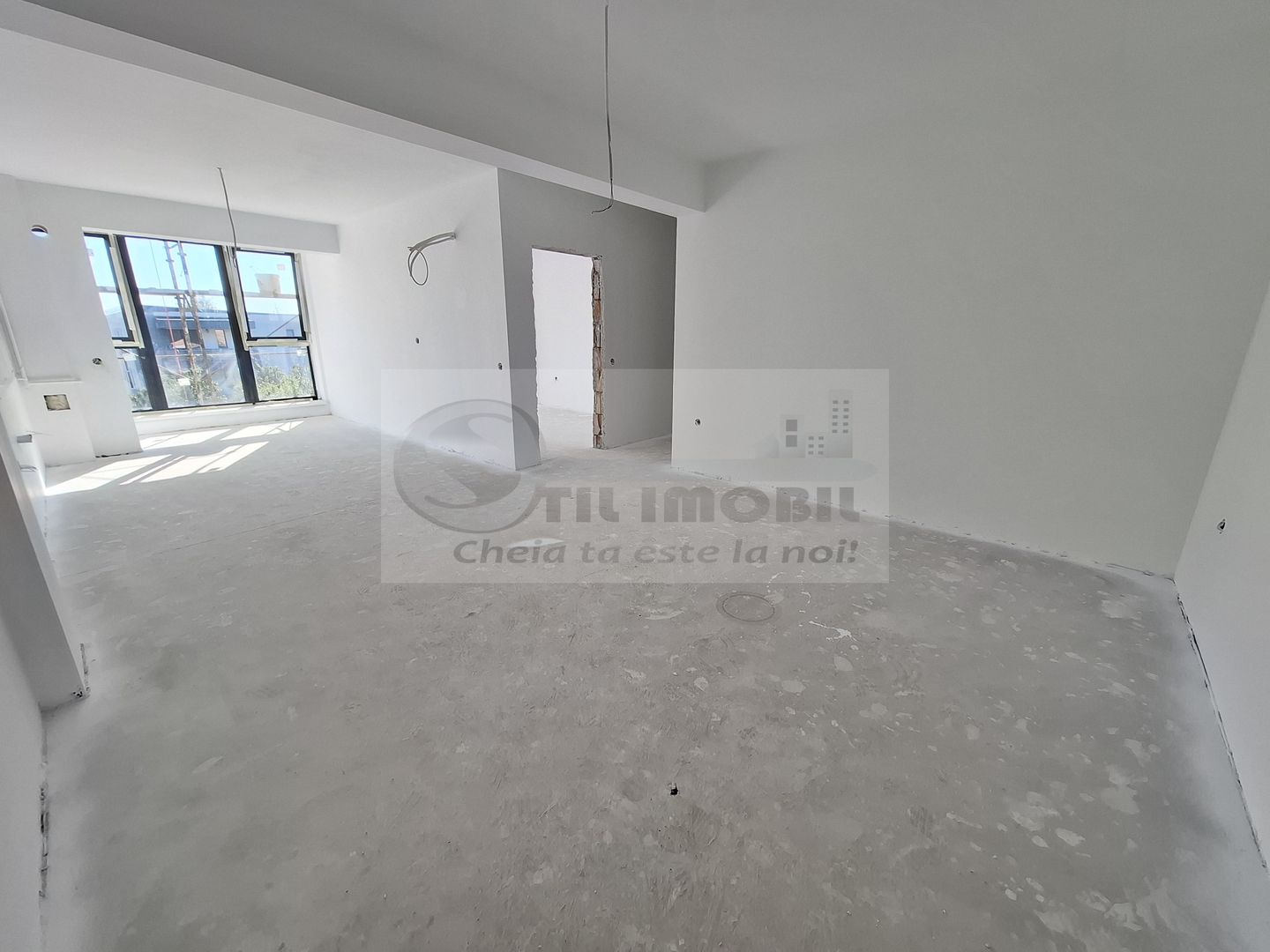 Apartament 2 camere nou, vanzare in Iasi Valea Lupului, curte proprie - Poză 3