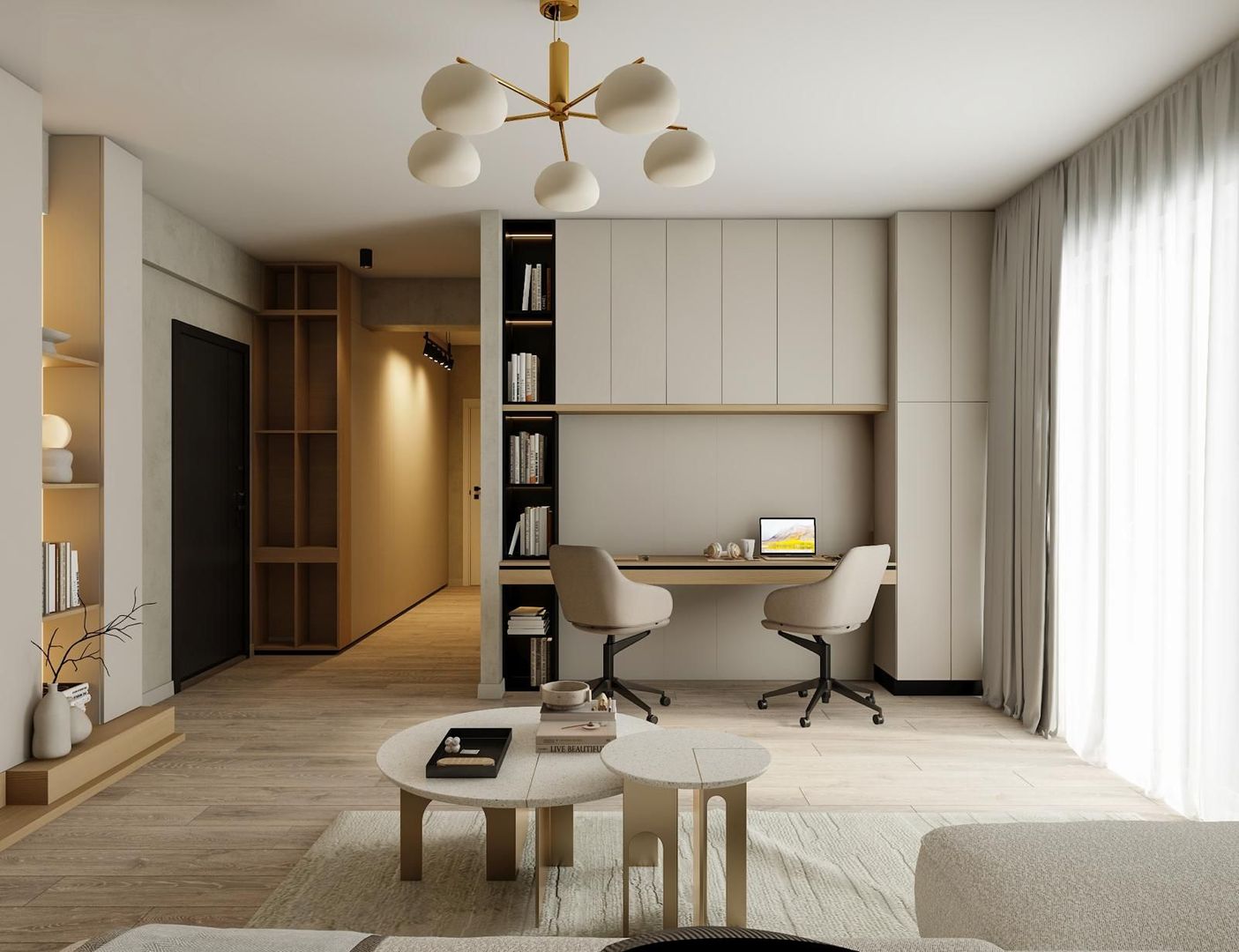 Apartament 2 camere - 56.04 mp - CITY NORD 1 Decembrie - Poză 2
