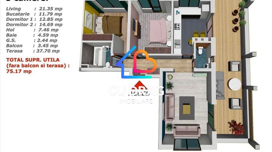 Penthouse Selimbar - Poză 2