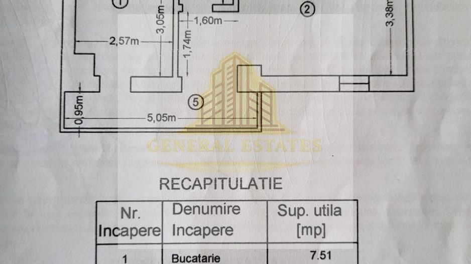 Vânzare apartament - 1 cameră - 40,55 m.p. - Tătărași - Poză 14