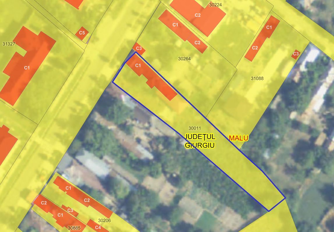 De vânzare casă 180 mp în satul Malu, Jud. Giurgiu – 1600mp teren - Schiță 12