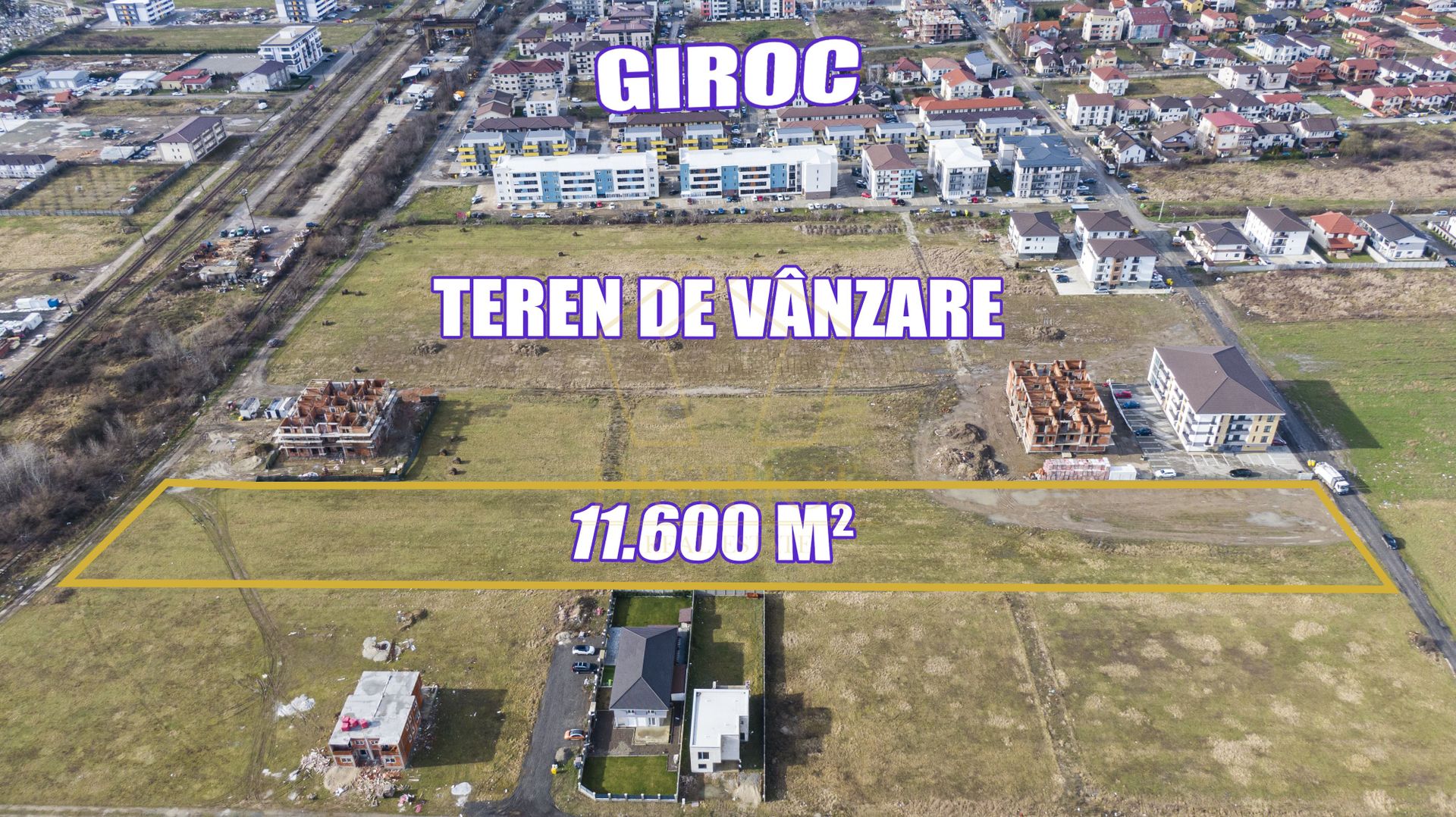 Teren arabil intravilan pentru PUZ 11.600mp | Giroc - Poză 5