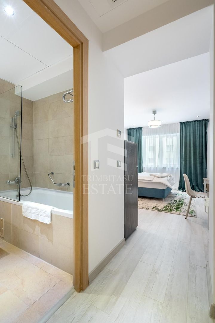 Garsoniere 10 proprietati Rin Grand Residence sub contract Airbnb - Poză 14