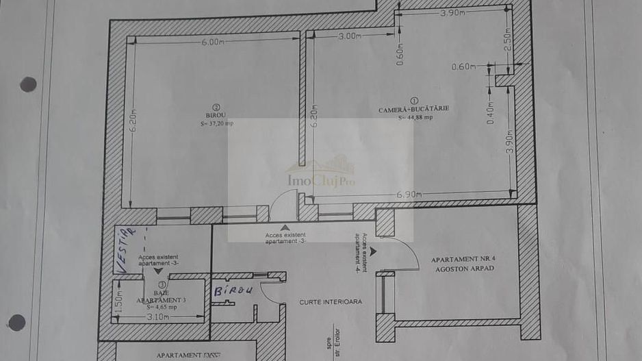 Vanzare spatiu comercial-Ultracentral-CLUJ- 86.7mp, 1.200€/lună Chirie - Poză 14