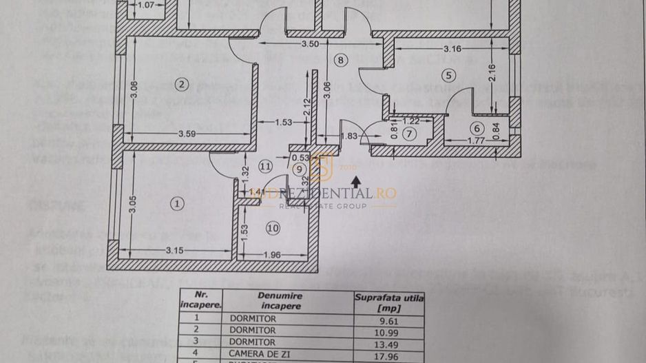 Apartament cu 4 camere de vanzare, Bd. C-tin Brancoveanu, Sector 4 - Schiță 8