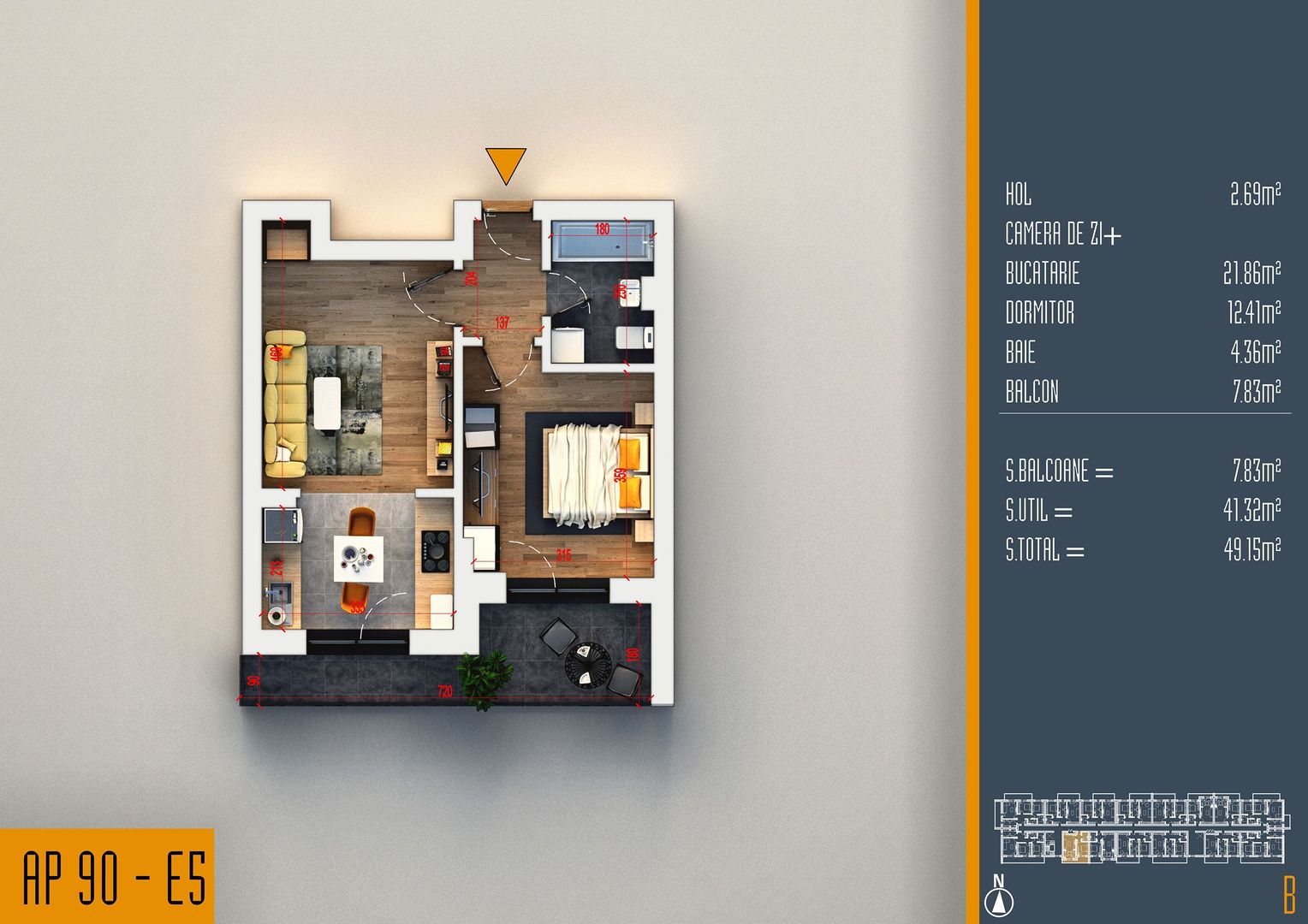 Apartament 2 camere Pallady,Studio,OPORTUNITATE INVESTITIE,PROMO - Poză 4