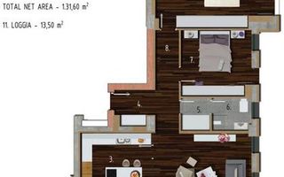 3 room apartment | Aviatorilor |Garden | Parking | Swimming pool - Poză 12