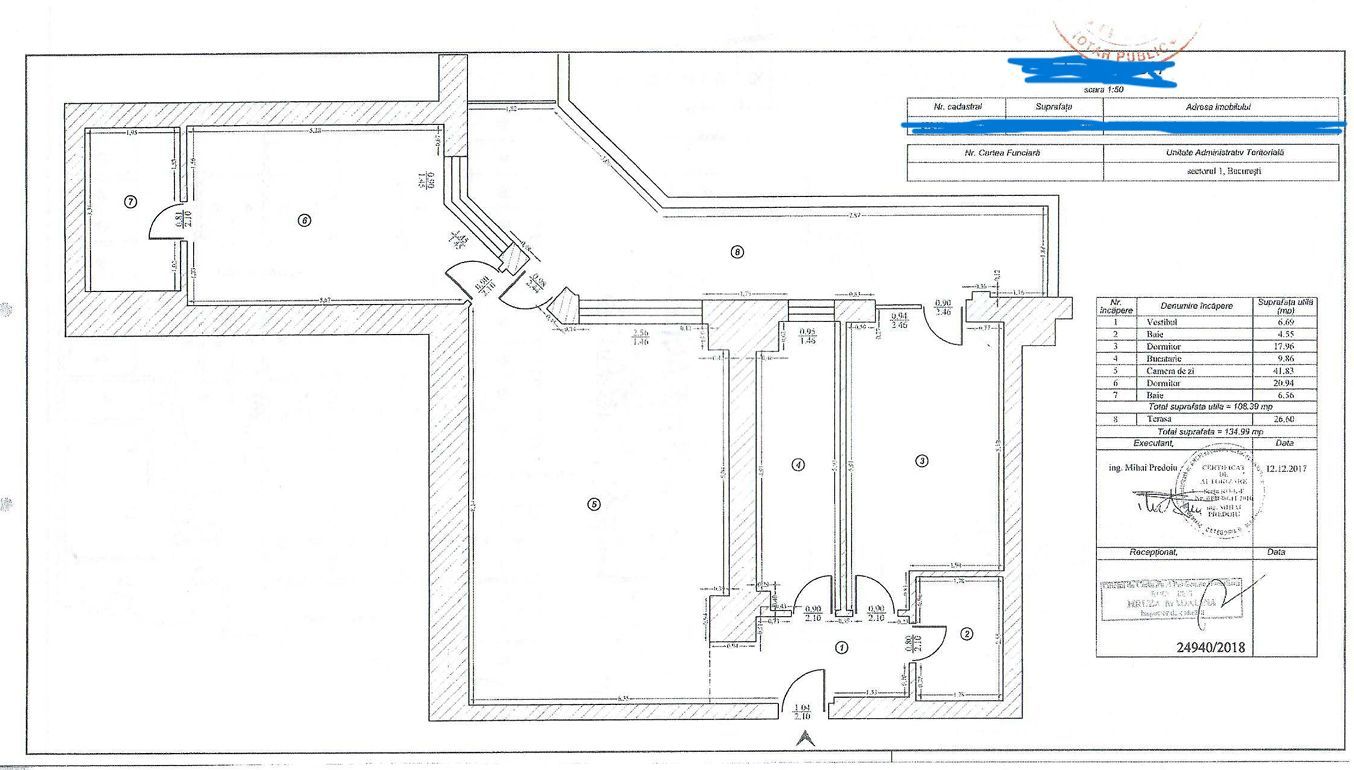 3 CAMERE| HERASTRAU | GAFENCU - Schiță 17