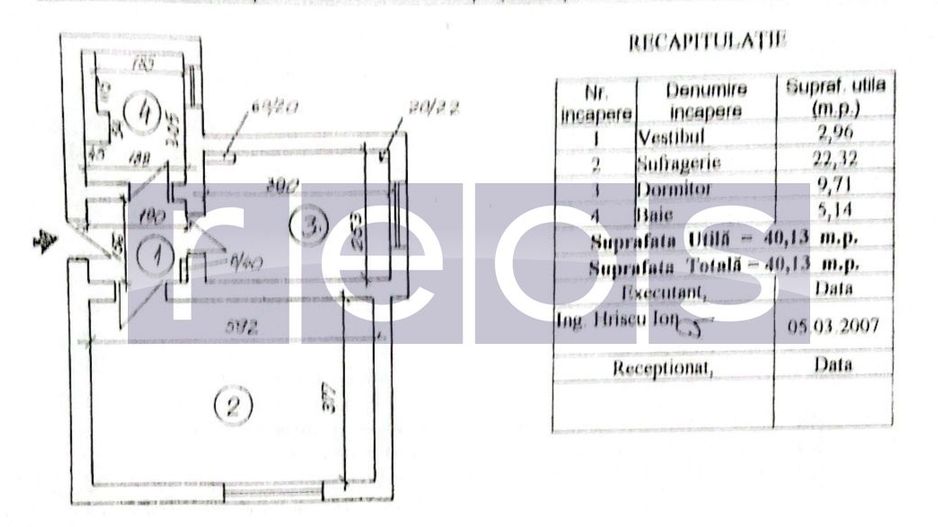 VÂNZARE GARSONIERĂ 41 MP | CENTRALĂ PROPRIE | ZONA POLONĂ – ROMANA - Poză 7