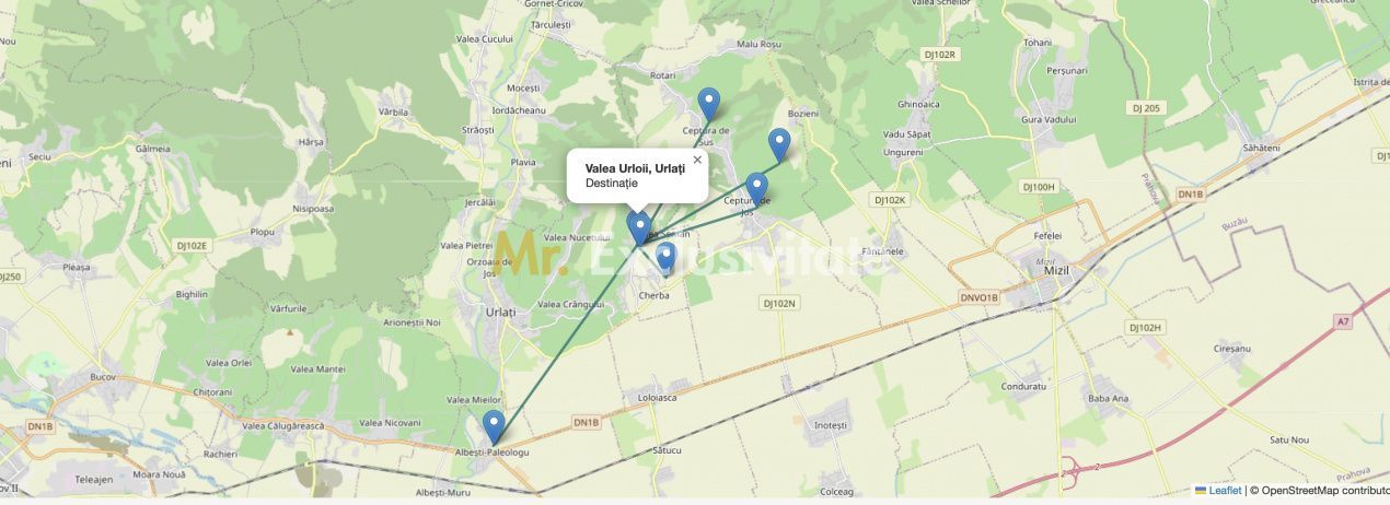 Teren Urlați / Investitie / 5.555 mp pe Traseul MARVIN si Drumul Vinului - Poză 9