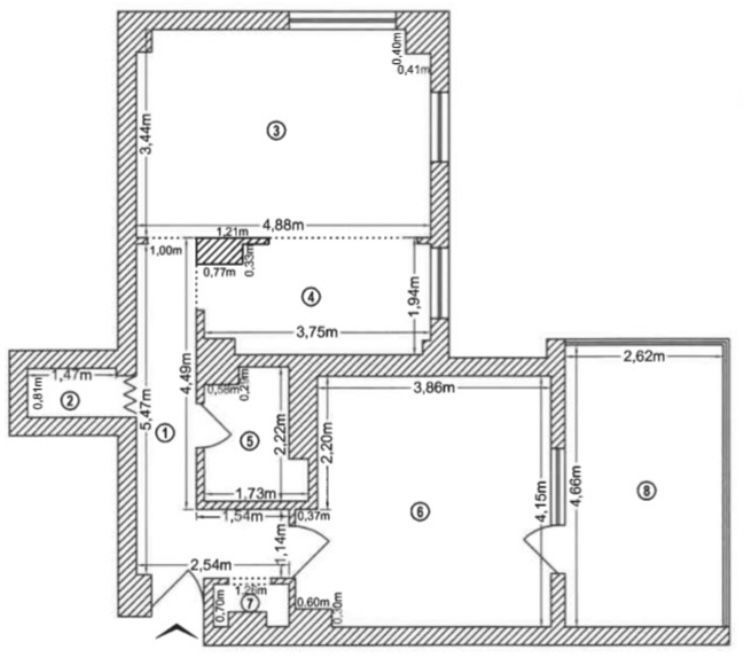 Apartament 2 camere Lujerului | Metrou 2 minute | Nemobilat - Poză 9