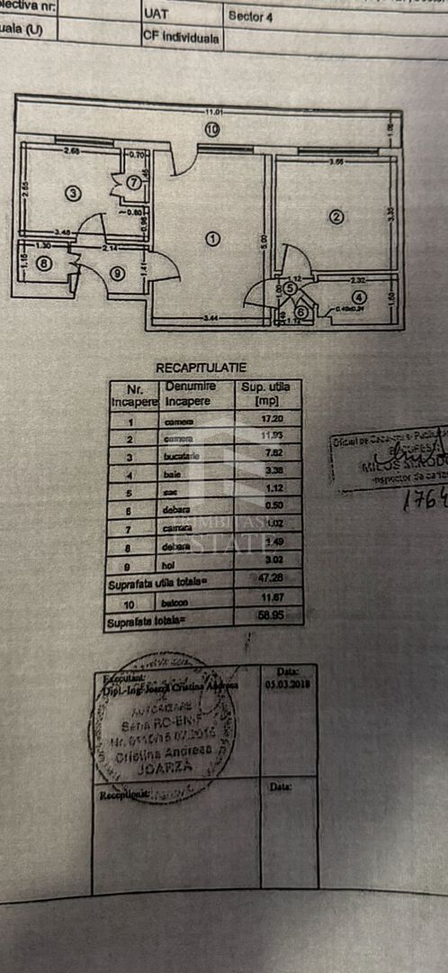Sector 4 Soseaua Giurgiului Piata Progresului 2 camere - Schiță 3
