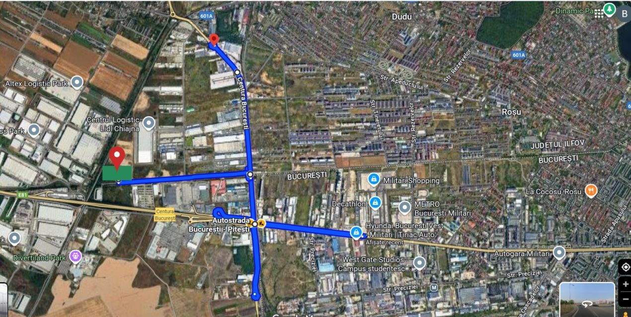 Teren industrial generos situat in zona industriala Chiajna, Carrefour Militari - Poză 4