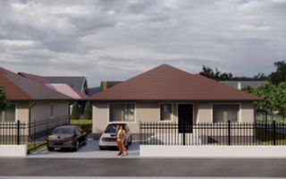 Casa 4 cam.2 băi,1 pivniță 1 dressing,500mp.teren,gard,pavaj - Poză 12