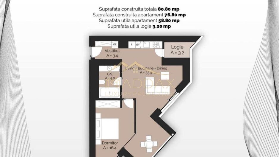 Proiect rezidențial // Apartamente 1-5 camere // Finalizare 2026 - Poză 38