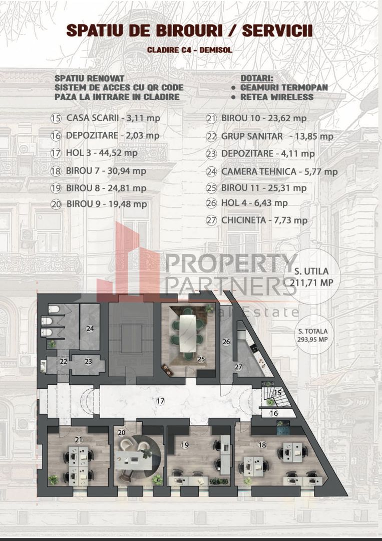 Spatiu de birou Premier Business Center - Schiță 12