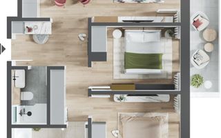 De vanzare apartamente - LA PRET DE DEZVOLTATOR, Iosia, ORADEA - Poză 16