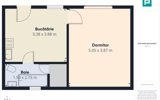 Casă 37 mp cu terasă, Centru Oradea - Poză 9