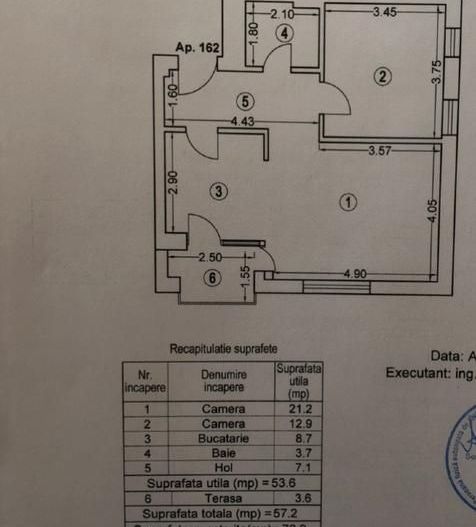 Apartament cu 2 camere | Complex Rezidential 9 Cloud - Poză 5