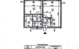 Apartament 2 camere Sala Palatului | Calea Victoriei - Schiță 11