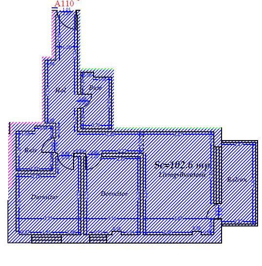 Apartament 3 camere Pipera Plaza | Comision 0% - Schiță 2