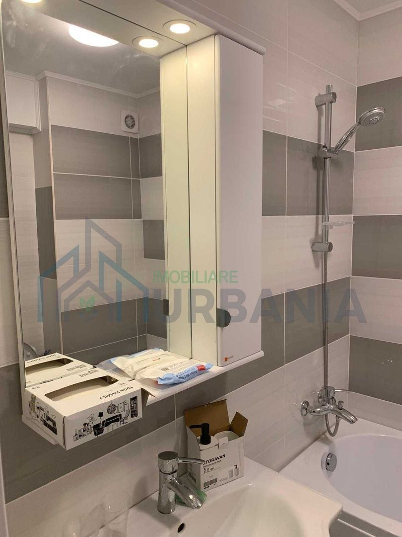 Apartament 2 camere de inchiriat, Pacurari / Mall Moldova, cu loc de parcare, mobilat, Brown Luxury - Poză 8