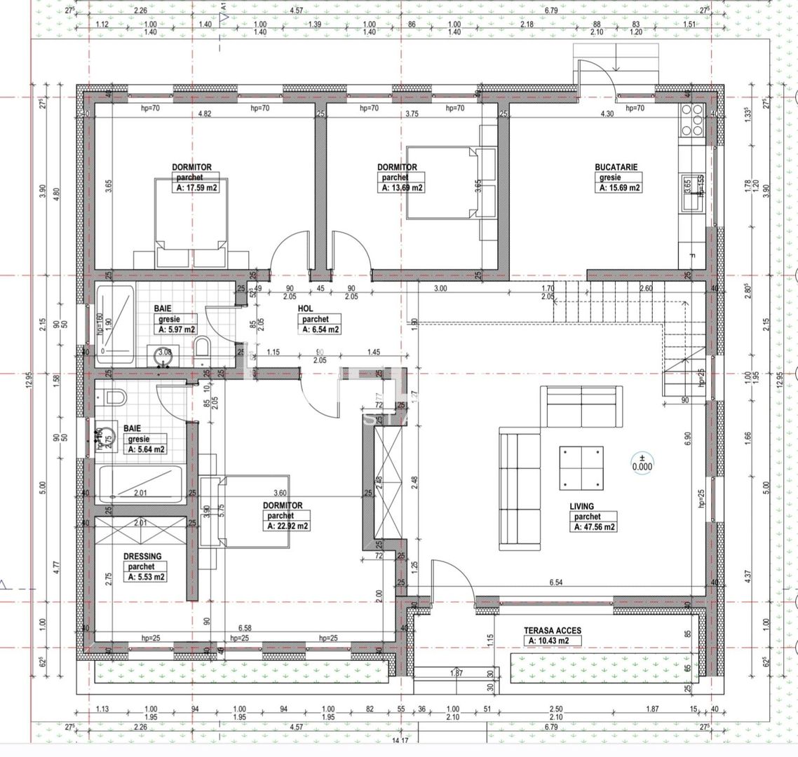 Casă/Sânpetru/Drum asfaltat/ Parter - Poză 4