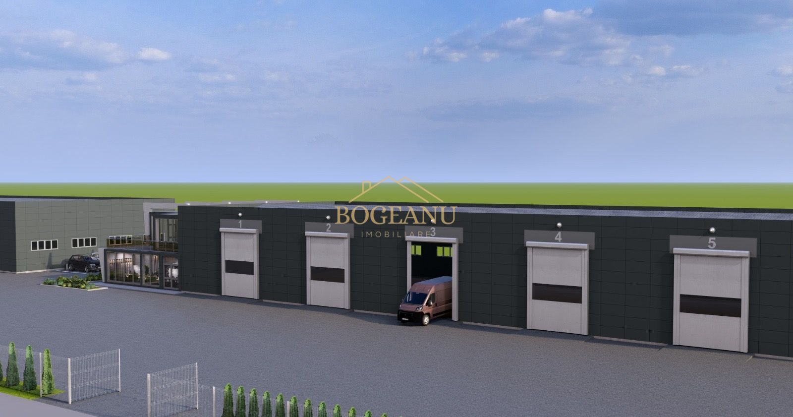 BG140-TEREN INTRAVILAN 17.700 MP-DUBLU FRONT-PROIECT PARC INDUSTRIAL - Poză 10