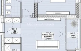 Apartament 2 camere Herăstrău | 2022 | Loc de parcare - Poză 13