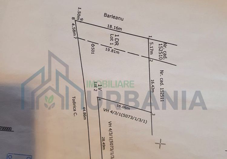 Teren intravilan 503 m2 in Bucium - Poză 3