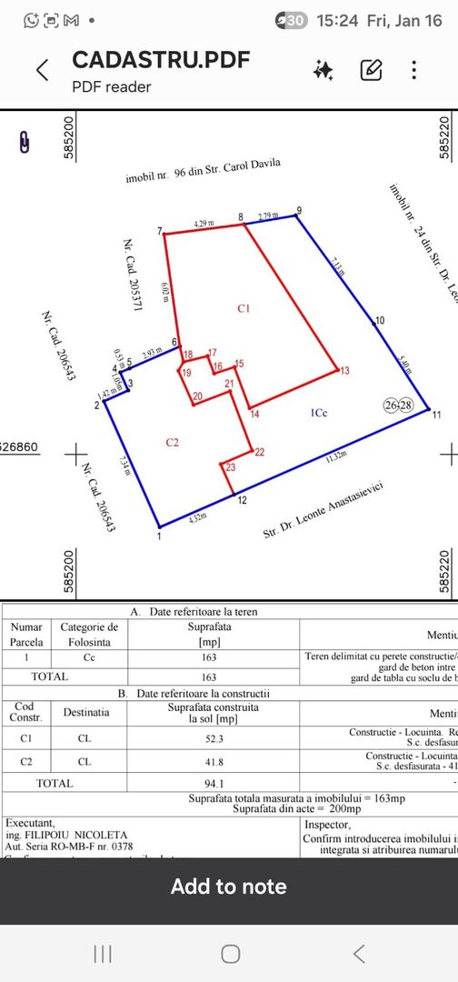 Vilă interbelică de vânzare – Cotroceni - Schiță 24
