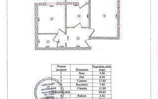 Apartament cu 2 camere, mobilat si utilat, zona Crucea Gării; - Poză 8