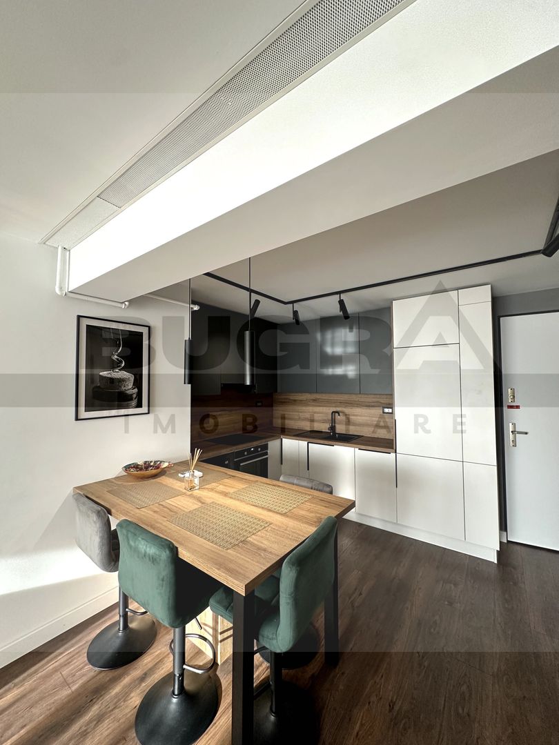 Apartament de 3 camere ultrafinisat, 72mp, parcare, Complex Wings - Poză 3