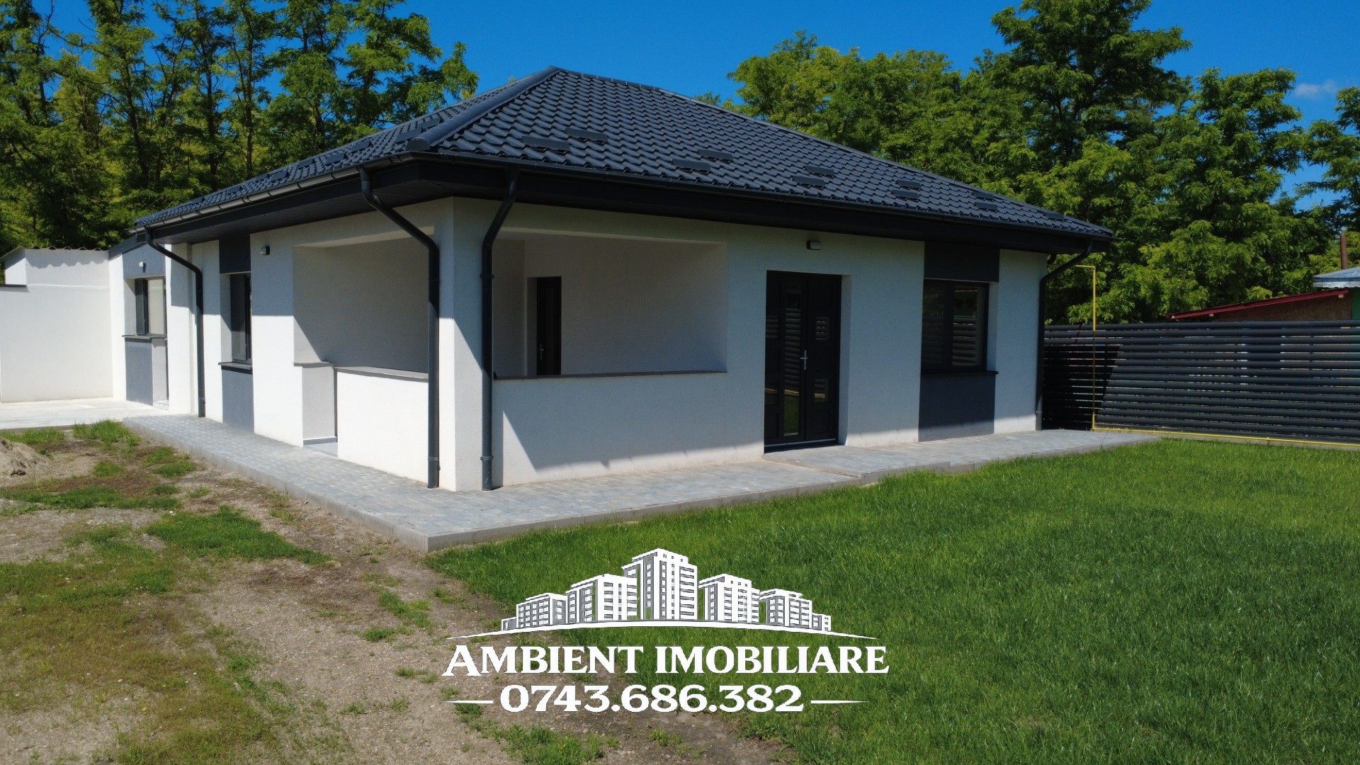 CASA individuala nouă, cu teren 650 mp, localitatea FEREȘTI - VASLUI; - Poză 2