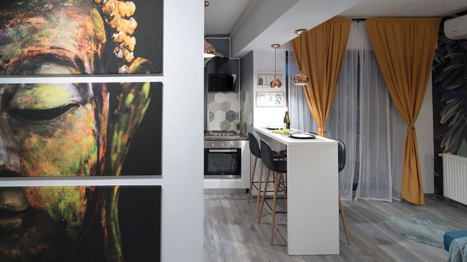 AP. 2 CAMERE UNIRII, CENTRALA PROPRIE,BUCATARIE INCHISA,MOBILAT MODERN - Poză 6