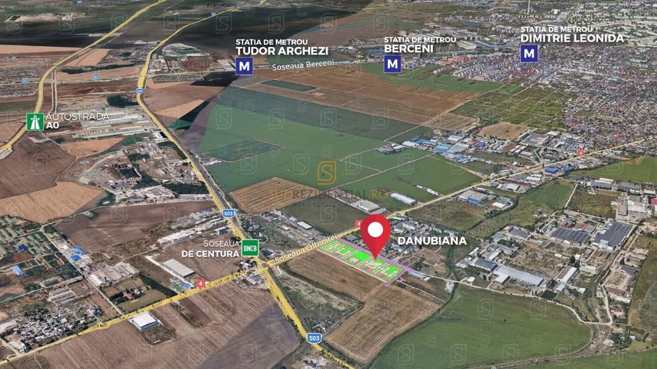 Oportunitate,teren autorizat,8 imobile Ds+P+5E,Sos.Oltenitei-Danubiana - Poză 1