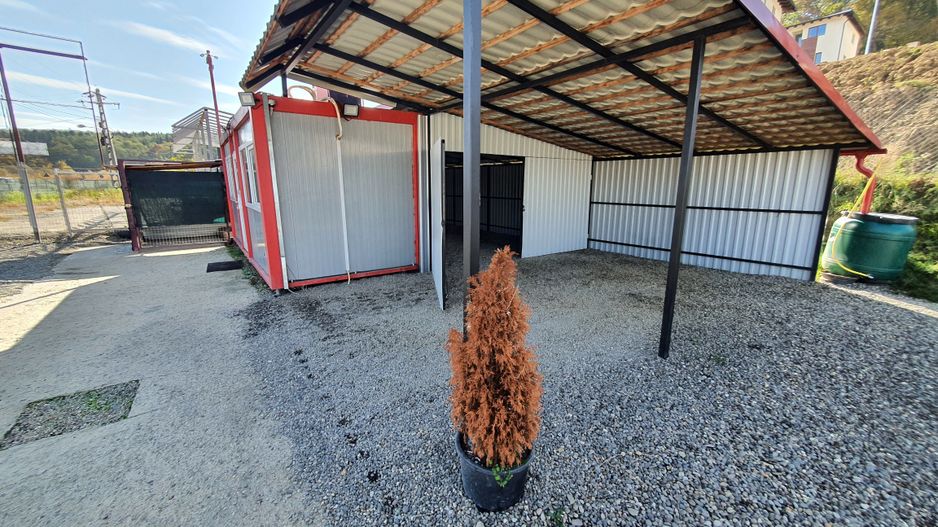 Parc Auto cu birou,garaj,1000mp teren cu deschidere la E60 - Poză 3